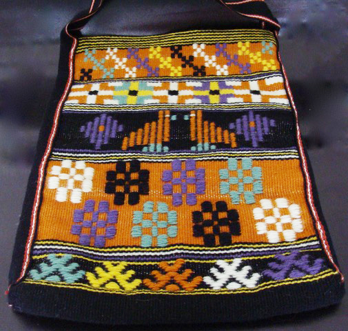Swedish Art Weave Tote Handwoven by Debby 2017